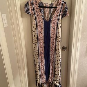 Anthropologie hi-low dress, large